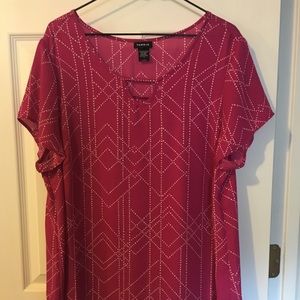 Pink Torrid blouse (1X)